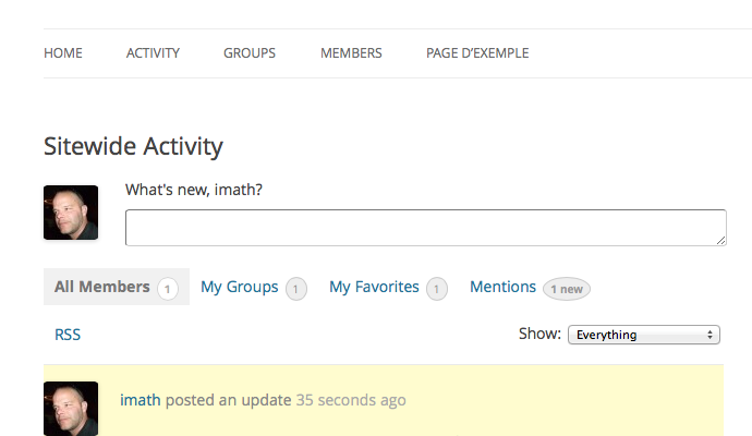 Activity Sticker : now u can stick 1 #BuddyPress activity !